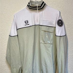Dodge Ram UAW Union Workers Polo Shirt With ID Holder Badge Made In USA Men’s S